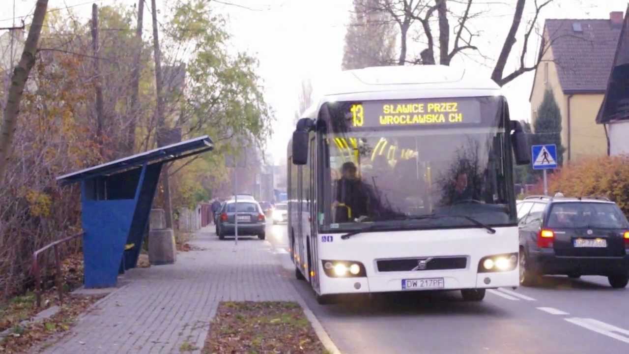 [HD] Przejazd autobusu Volvo 7700 Hybrid - testy w MZK Opole