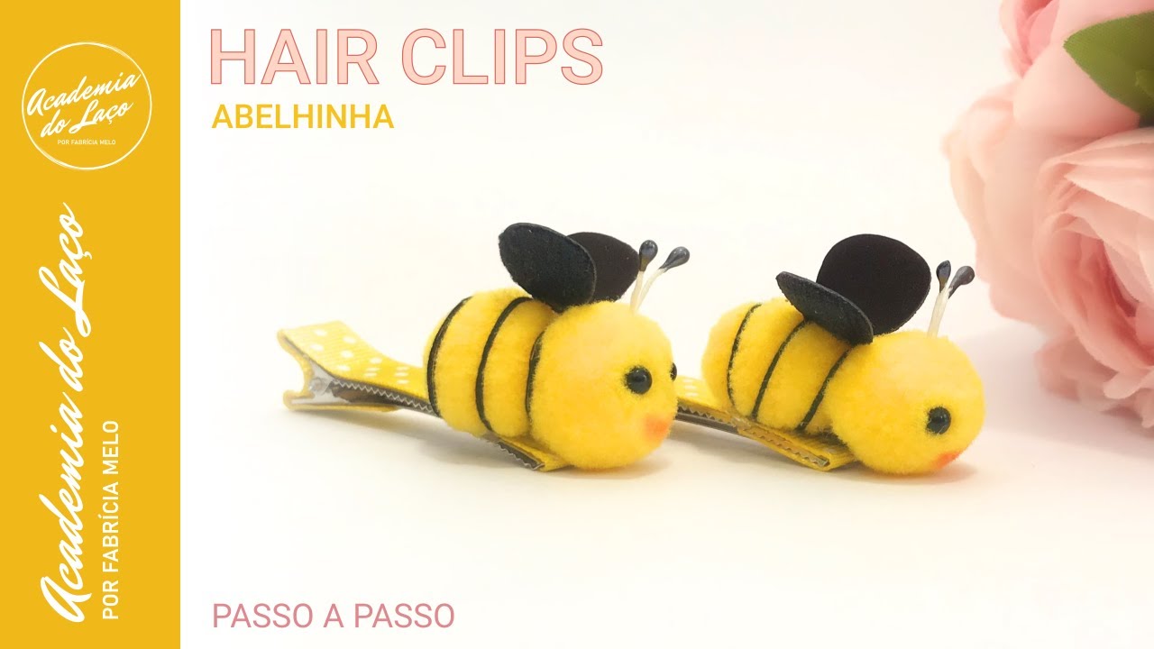 Hair Clips de Abelhinha