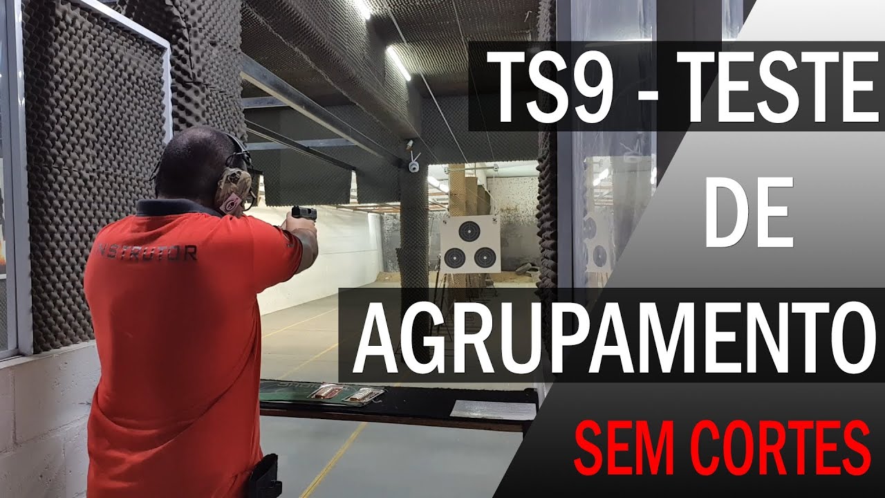 TAURUS TS9 - TESTE DE AGRUPAMENTO COM MUNIÇÃO BONDED +P, BONDED +P+ E GOLD HEX