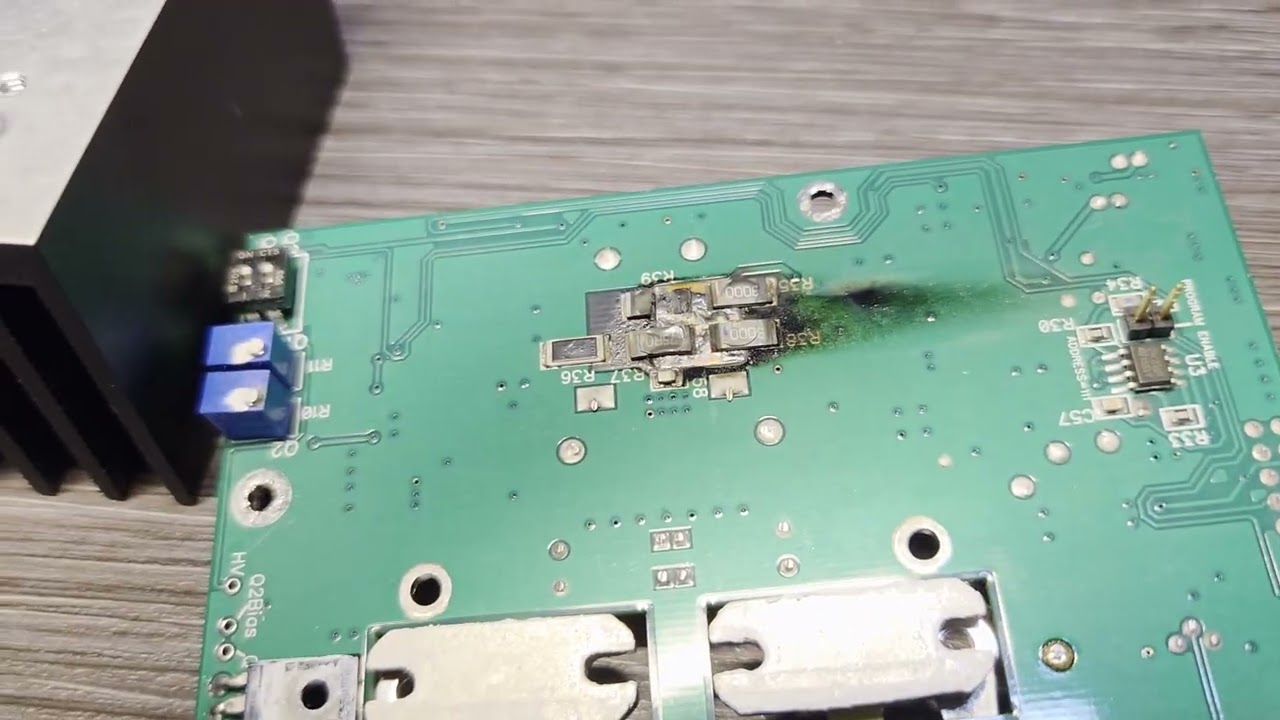 K4 repair after a thunderstorm
