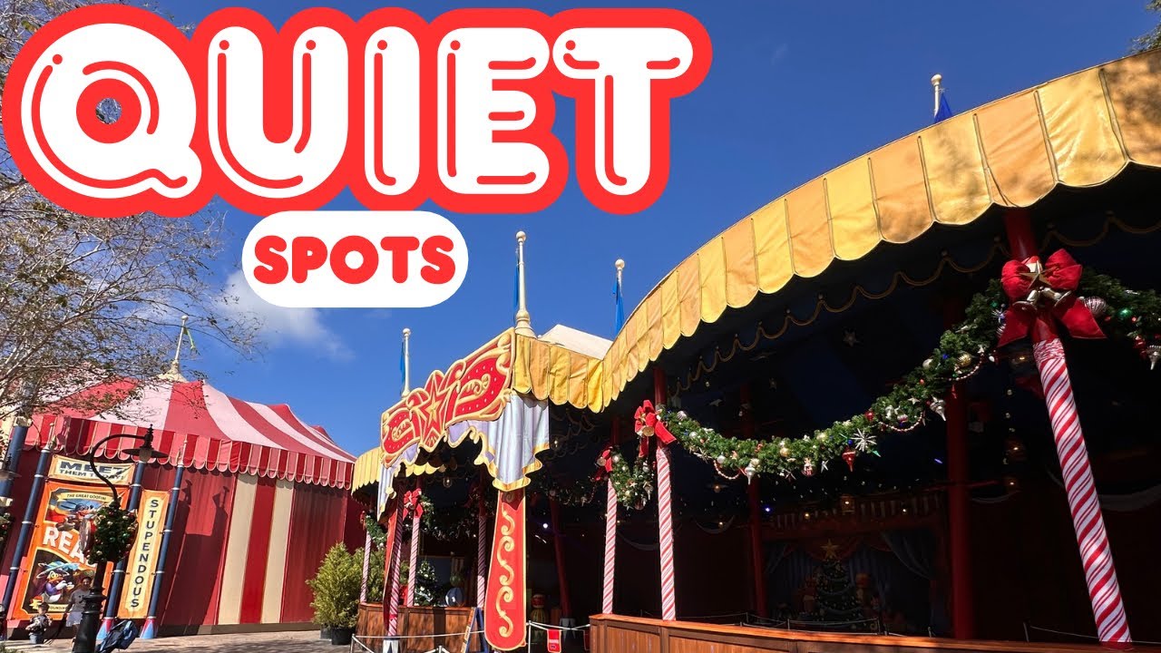 Лучшие тихие места в MAGIC KINGDOM | Walt Disney World | Места для отдыха на природе