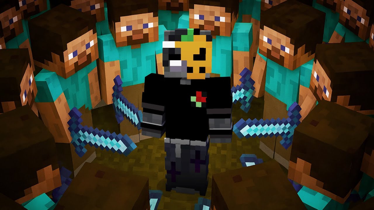 Я доминировал на анонимном сервере Minecraft
