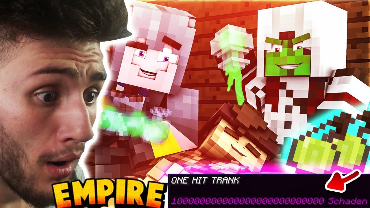 1 TRILLIONEN SCHADEN TRANK gegen REWI🔴 Minecraft Empire #55