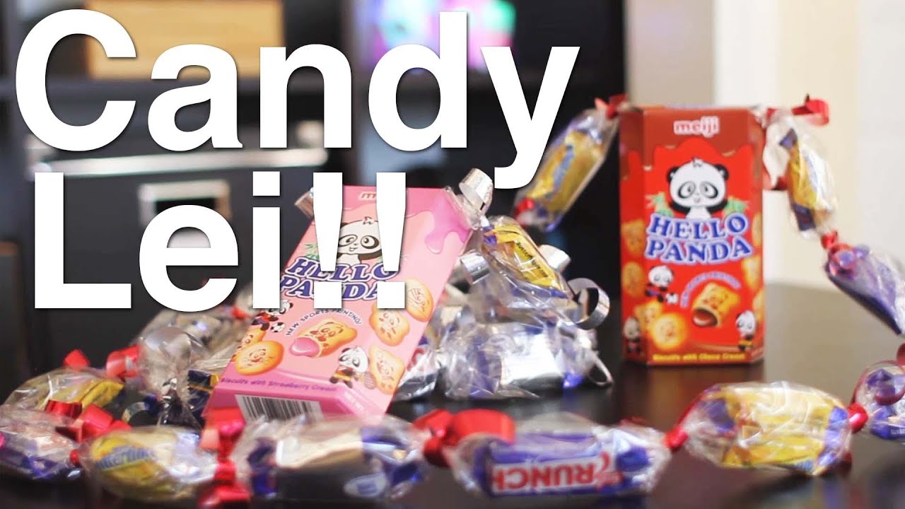 How to Make: Candy Leis!!