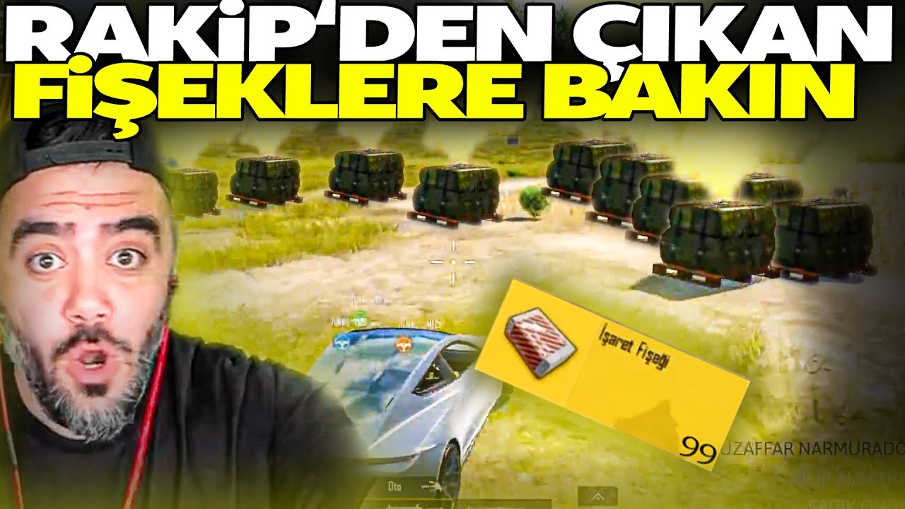 İŞARET FİŞEKLERİNİ TOPLAYAN RAKİPLERİ YOK ETTİK !!! - PUBG MOBİLE