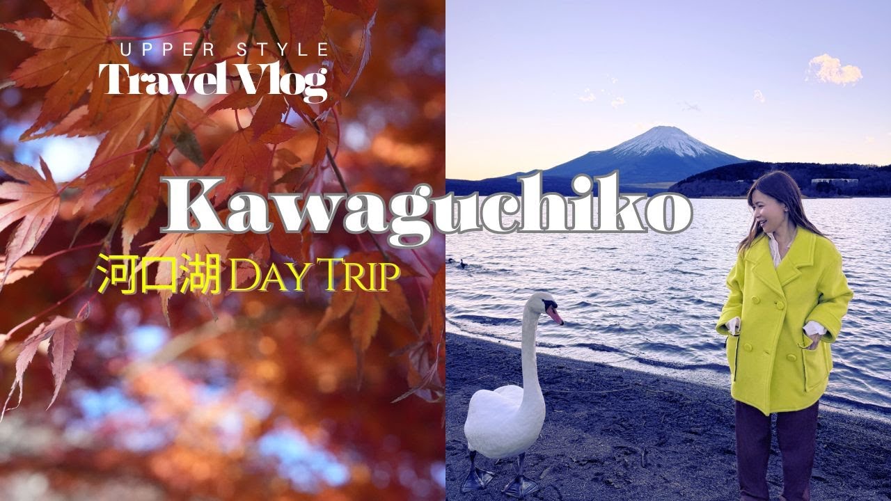 【河口湖vlog】日帰りで富士山に癒やされました。Private Car Trip to Fujisan.