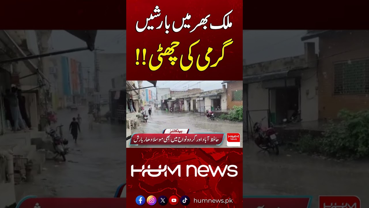 ⚡ Rainy Days Ahead | Forecast Revealed | Hum News | Pakistan