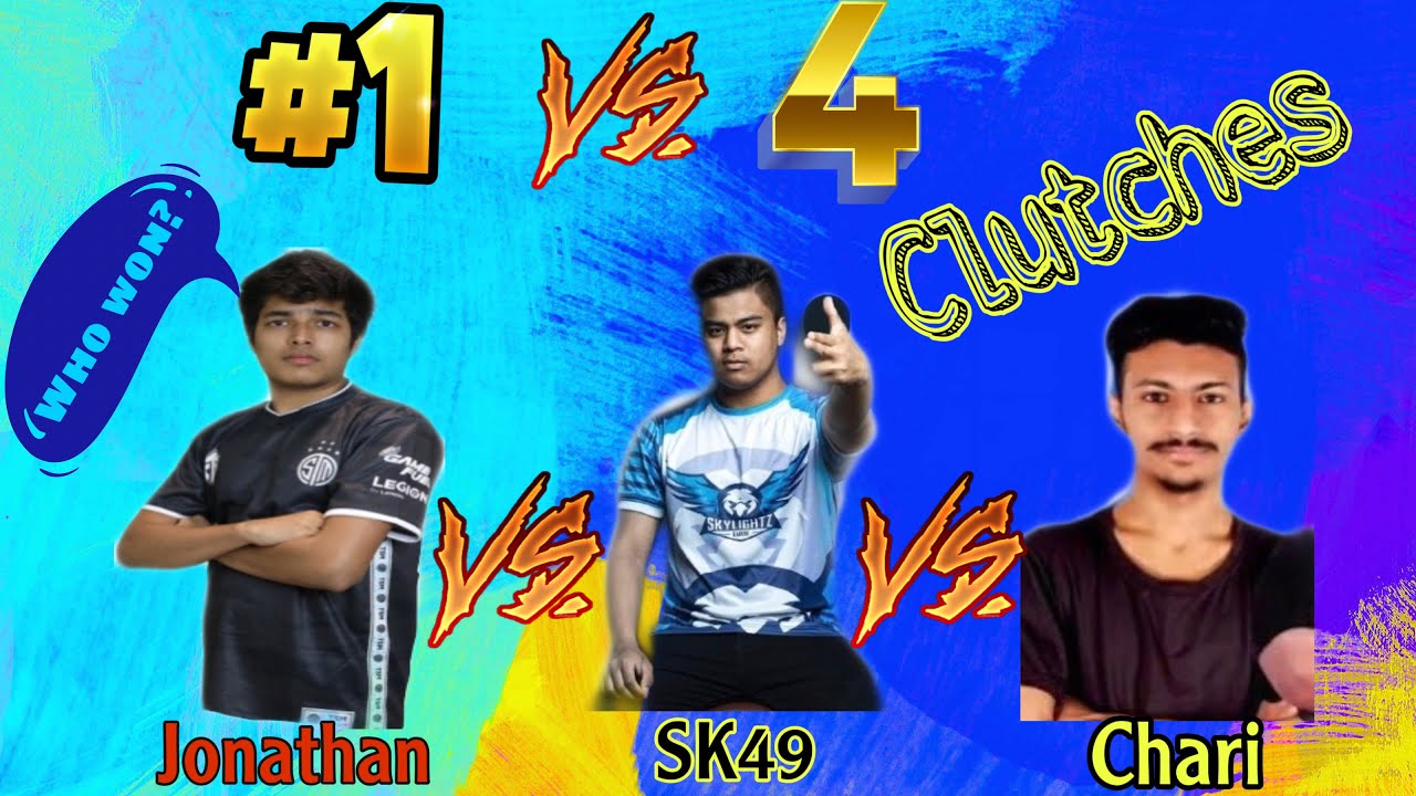 Jonathan vs SK49 vs ASLxChari top clutches 🔥 Who&rsquo;s ur favorite?