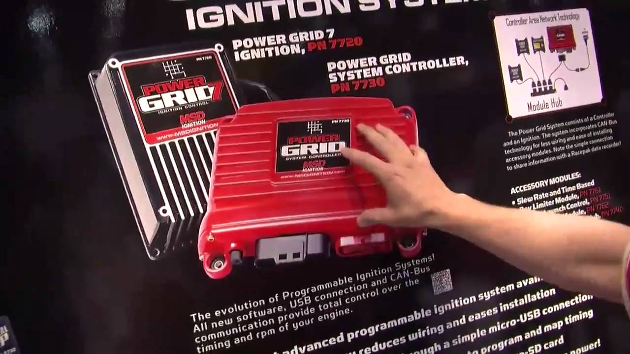 2010 SEMA V8TV Video Coverage: MSD Ignition New Digital 6A & 6AL & Power Grid Ignition