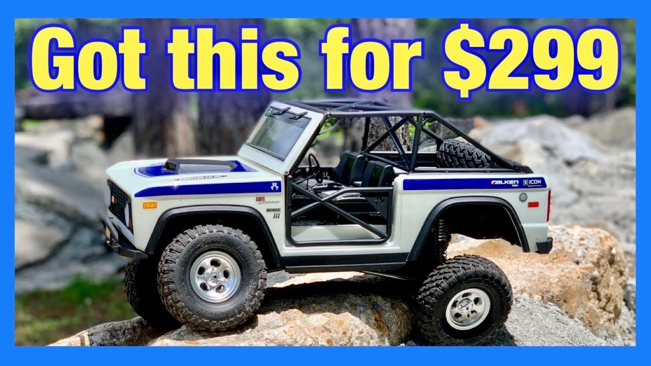 $299 SCX10iii Bronco I got one!