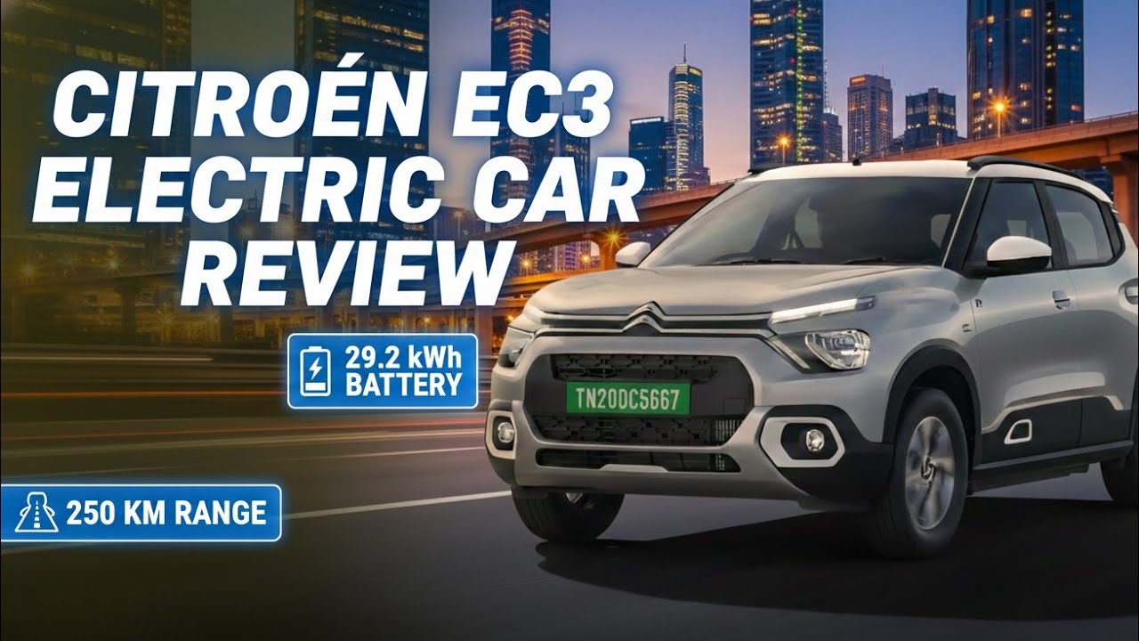 New Citroen EC3  Electric Car Detailed Review || Don't buy Before watching this Review