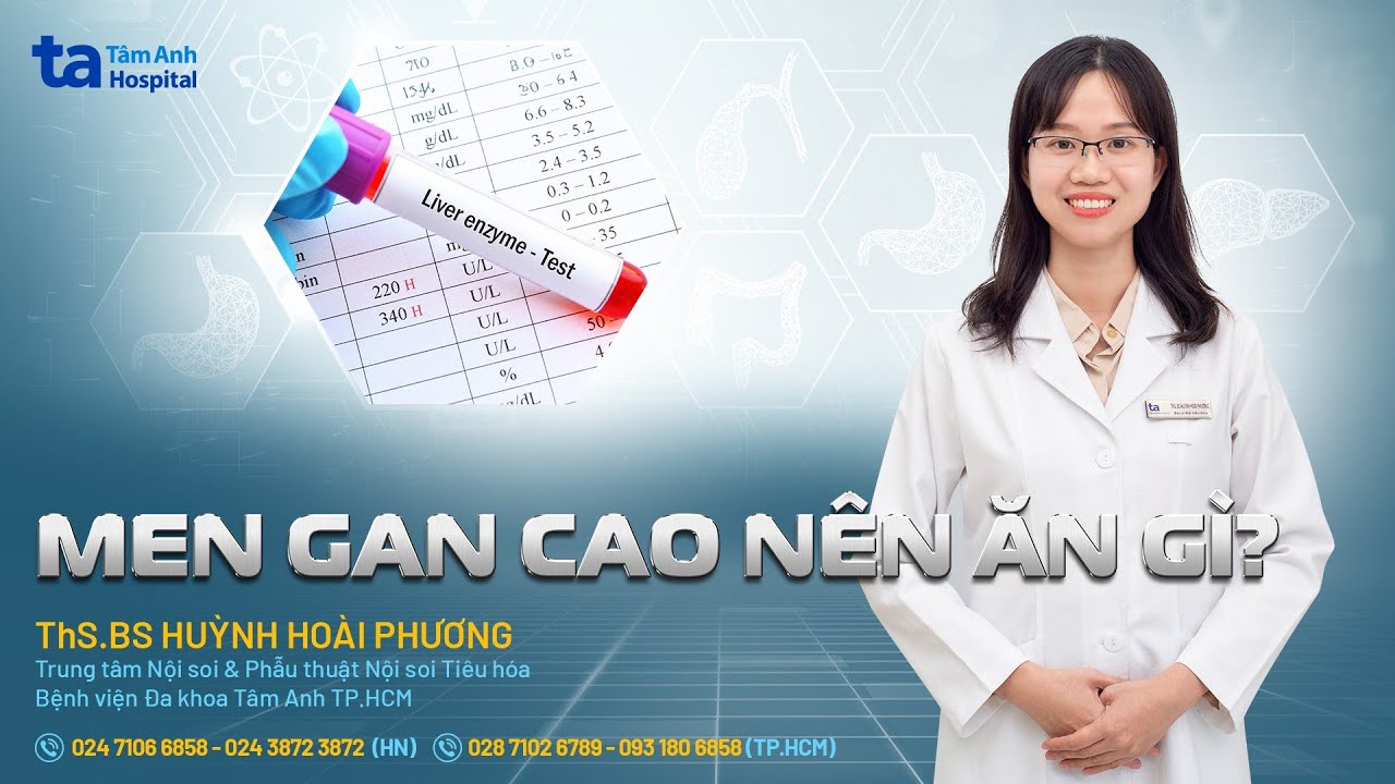 Men gan cao nên ăn gì? | ThS.BS Huỳnh Hoài Phương | THTA