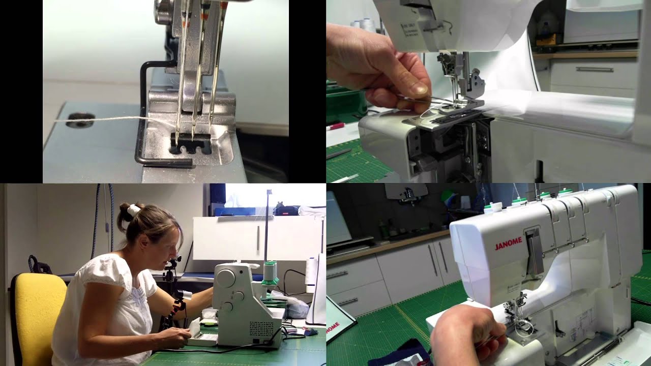 Threading of the Janome CPX 2000 Cover Pro