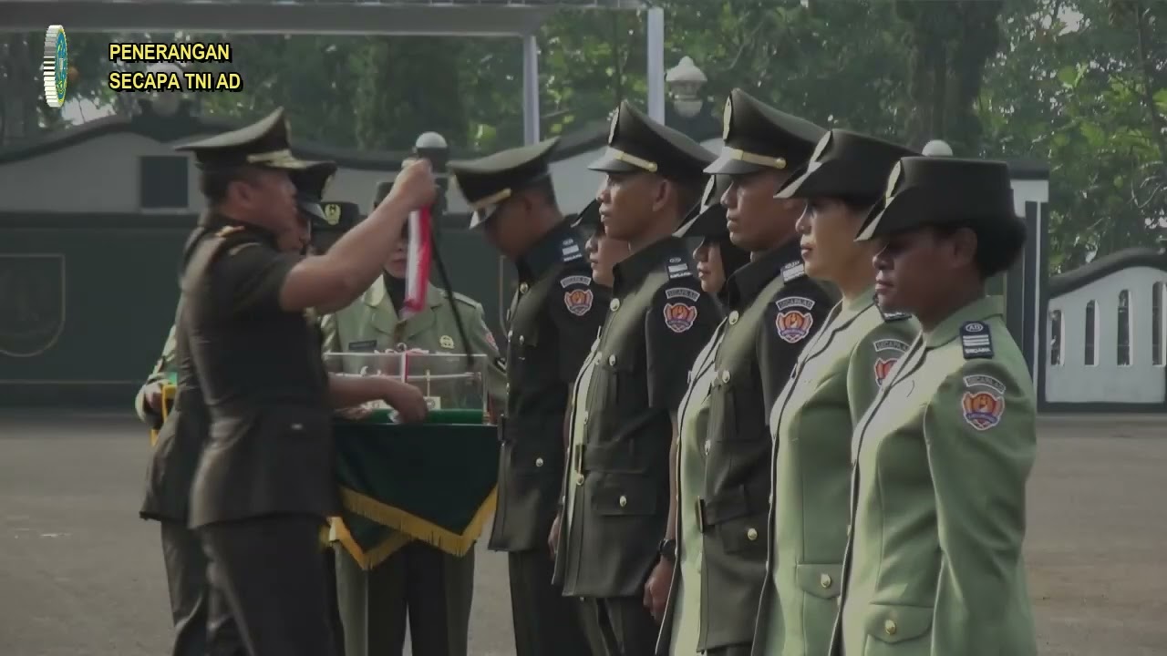 UPACARA PENUTUPAN PENDIDIKAN PEMBENTUKAN PERWIRA TNI AD TA 2025
