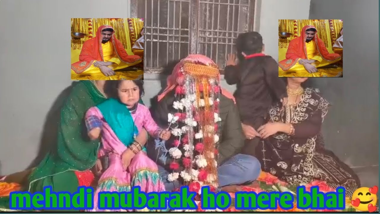 Mehndi ho gai Aaj #Az vlogger uk 🙏🏻