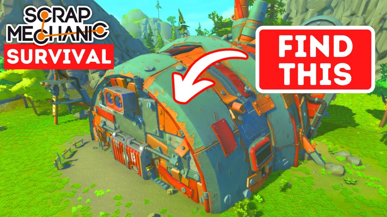 Scrap Mechanic: How to Find the TRADER
