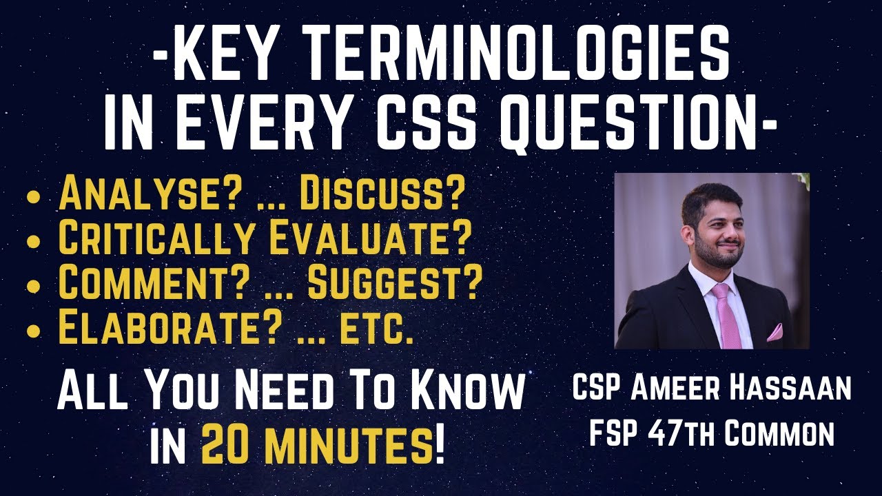 How To Attempt CSS Questions | Keywords in Every CSS Question