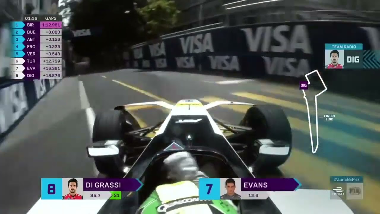 Zürich Street Circuit onboard 2018