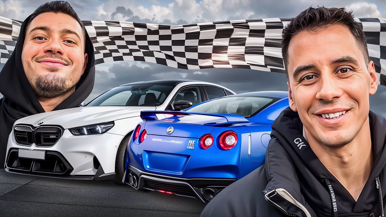 ГОНКА🏁GT-R 850 л.с. ГОРДЕЯ vs BMW G90 1000 л.с. АНАРА!🔥