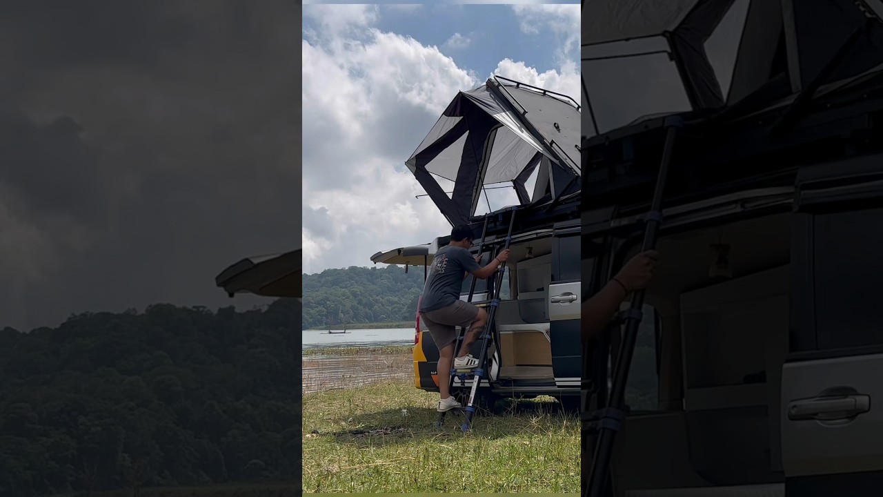 #bali #campervanlife #camperbuild #campervan #indonesia #nissanserena #nissan #camping #campingcar