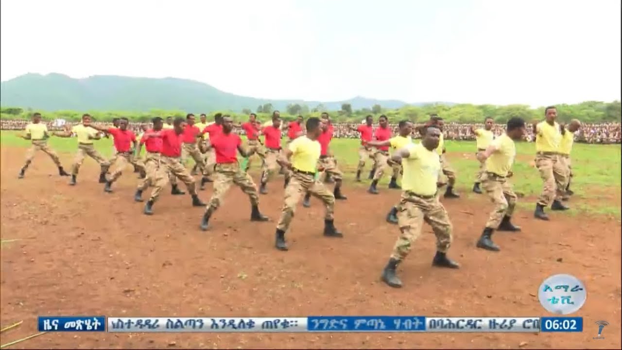 የአማራ ክልል ሰላምና ደህንነት ግንባታ ቢሮ ያሰለጠናቸውን ልዩ ኃይል ፖሊስ አባላት አስመረቀ።