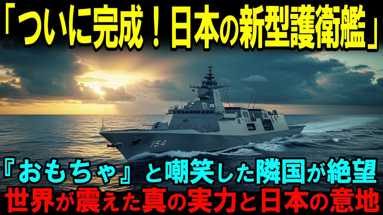 【海外の反応】「日本のはただの玩具だろｗ」最新鋭護衛艦を嘲笑した大国軍が合同演習で絶望…レーダーから消えた“透明な死神”の正体に世界最強の米軍司令官が戦慄！
