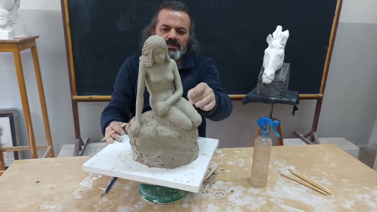 kil ile heykel yapımı