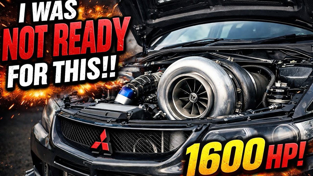 I WAS NOT READY FOR THIS EVO… 😳 | Carbon Bonnet & Quick Release Install