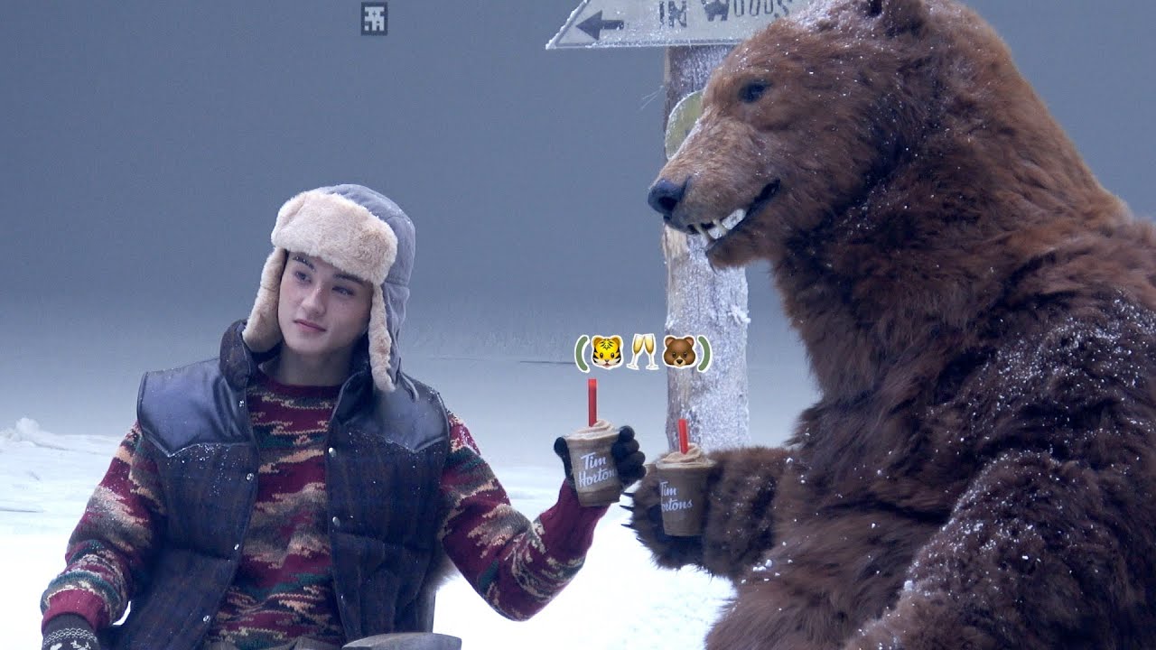 We’re 1999 Friends.ᐟ🐯🇨🇦 | MARK Tim Hortons Shooting Behind