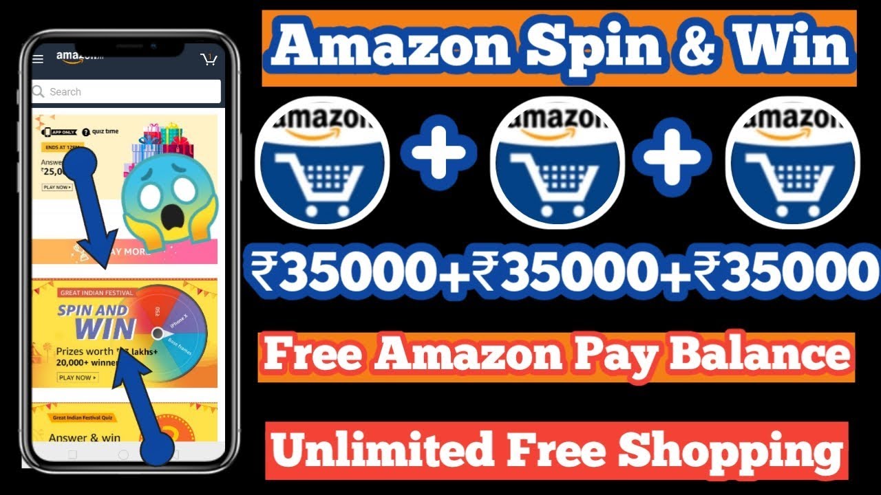 {Amazon Spin & Win} USA Number Trick | Otp Bypass Trick | Free Shopping | Free Amazon Pay Balance