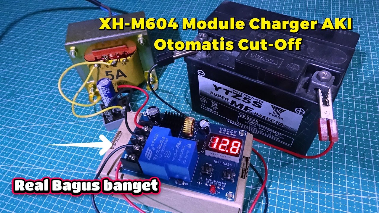 Tutorial cara buat ® charger aki otomatis