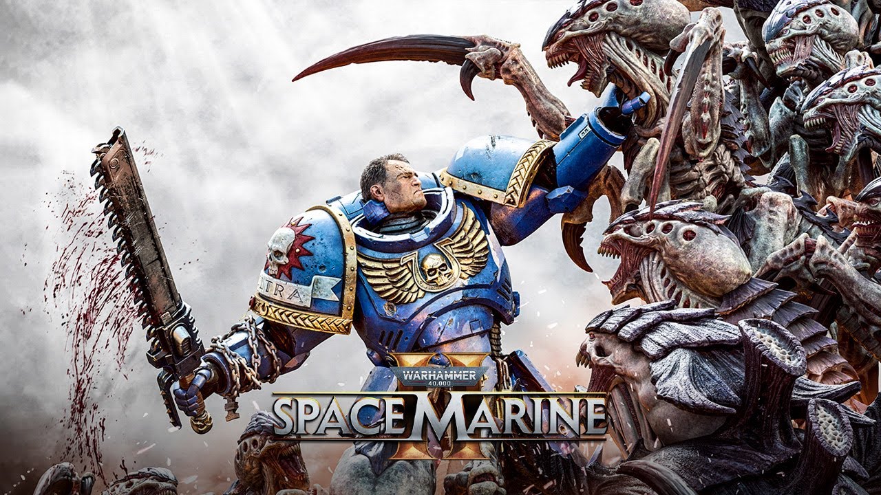 Space Marine 2 Opération(4) Reliquaire avec un Blood Angels d'assaut