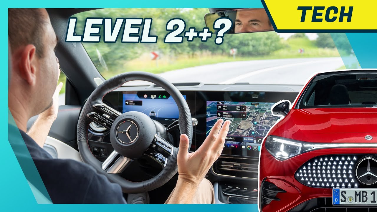 MB.Drive Assist im Mercedes CLA: Beeindruckend lang Hands-off | Details | OTA zu Level 2++?