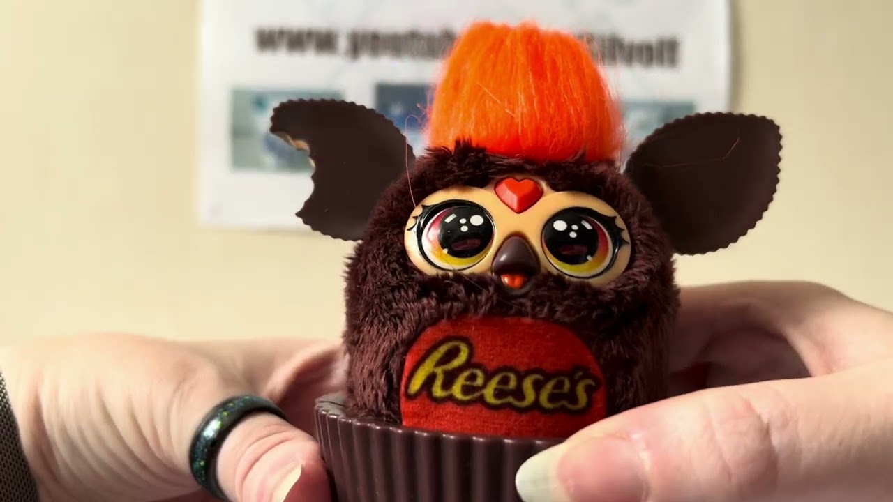 Furby Furblets Reeses Furblet Unboxing and Review
