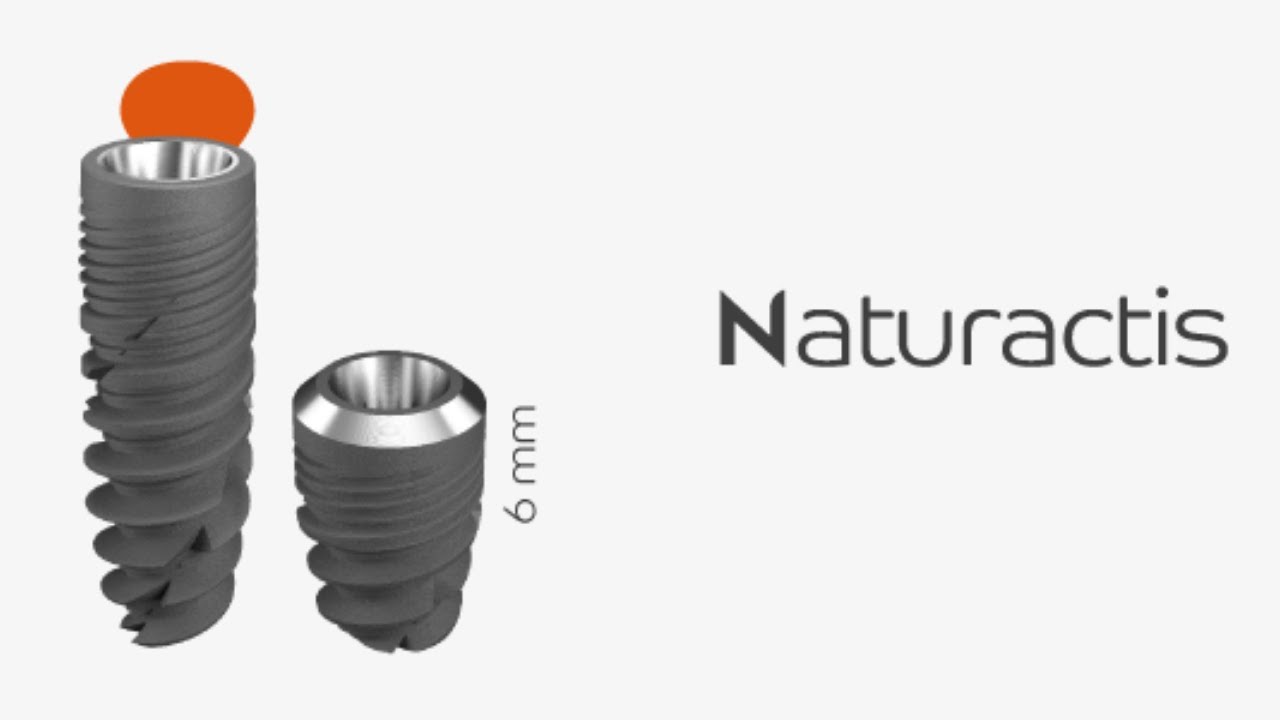 Implante Naturactis, ideal para cirug&iacute;a post extracci&oacute;n.