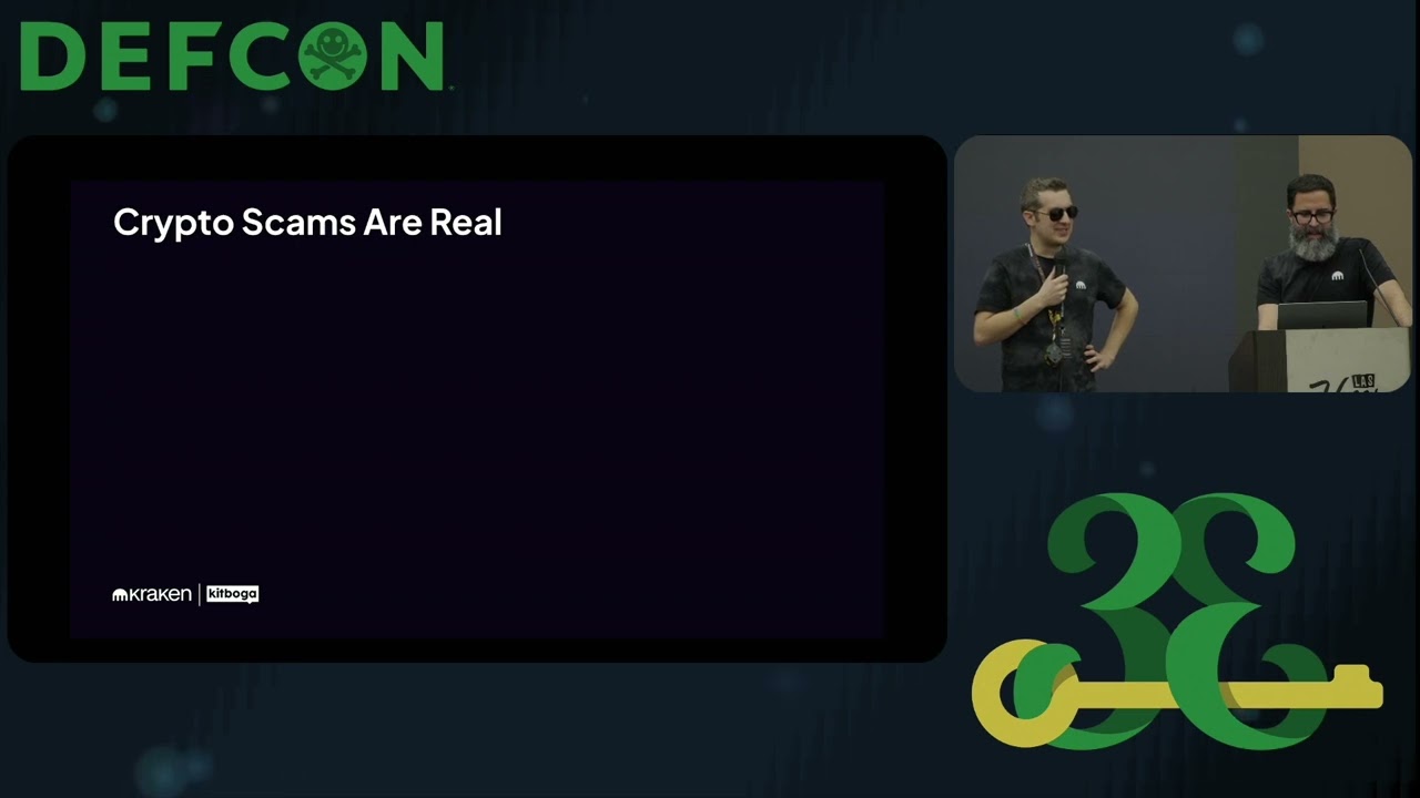 DEF CON 33 - The Anatomy of a Crypto Scam - Nick Percoco & Kitboga