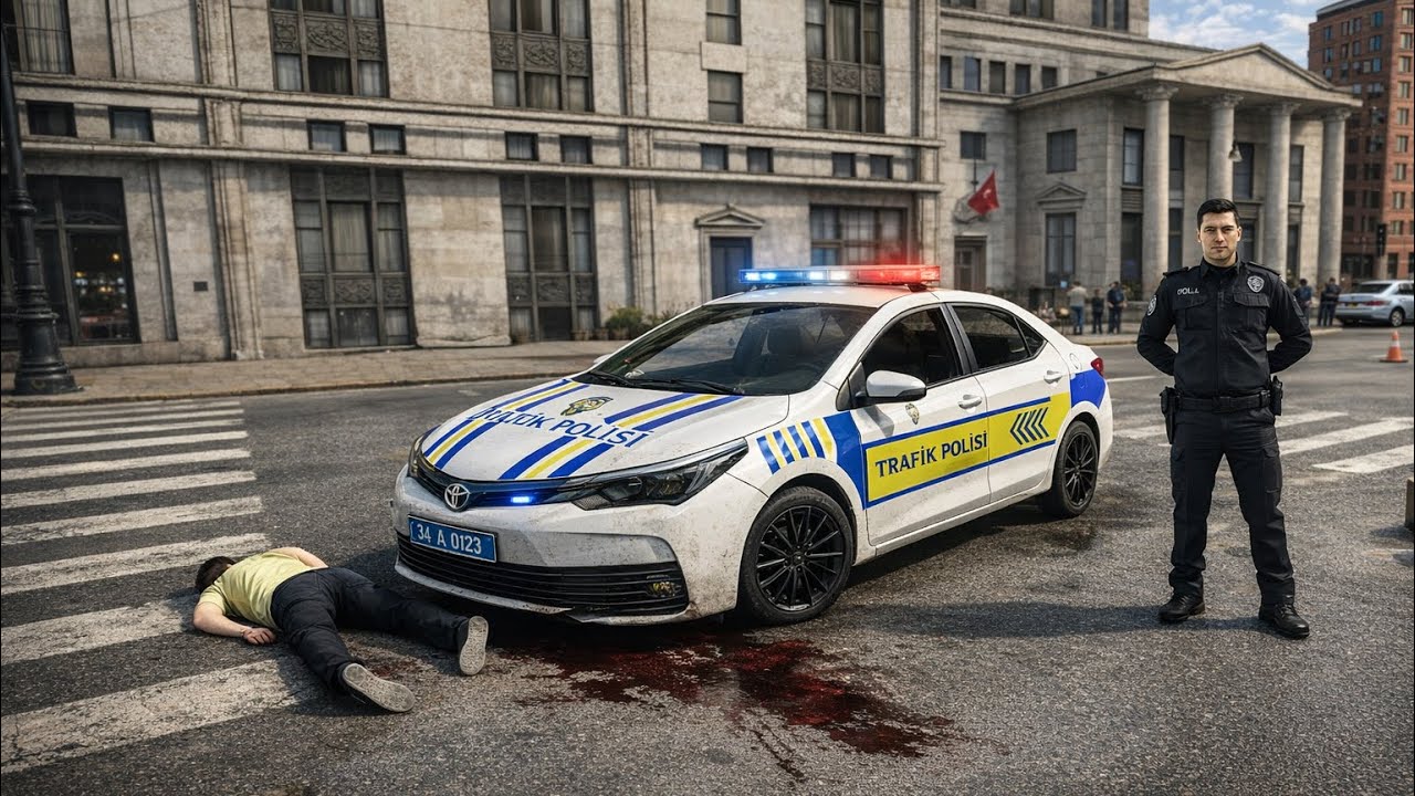 COROLLA İLE KAZA YAPTIM!!!😱 | TÜRK POLİSİ ARABA OYNU #devriye #toyota #türkpolisi #police #arabaoynu
