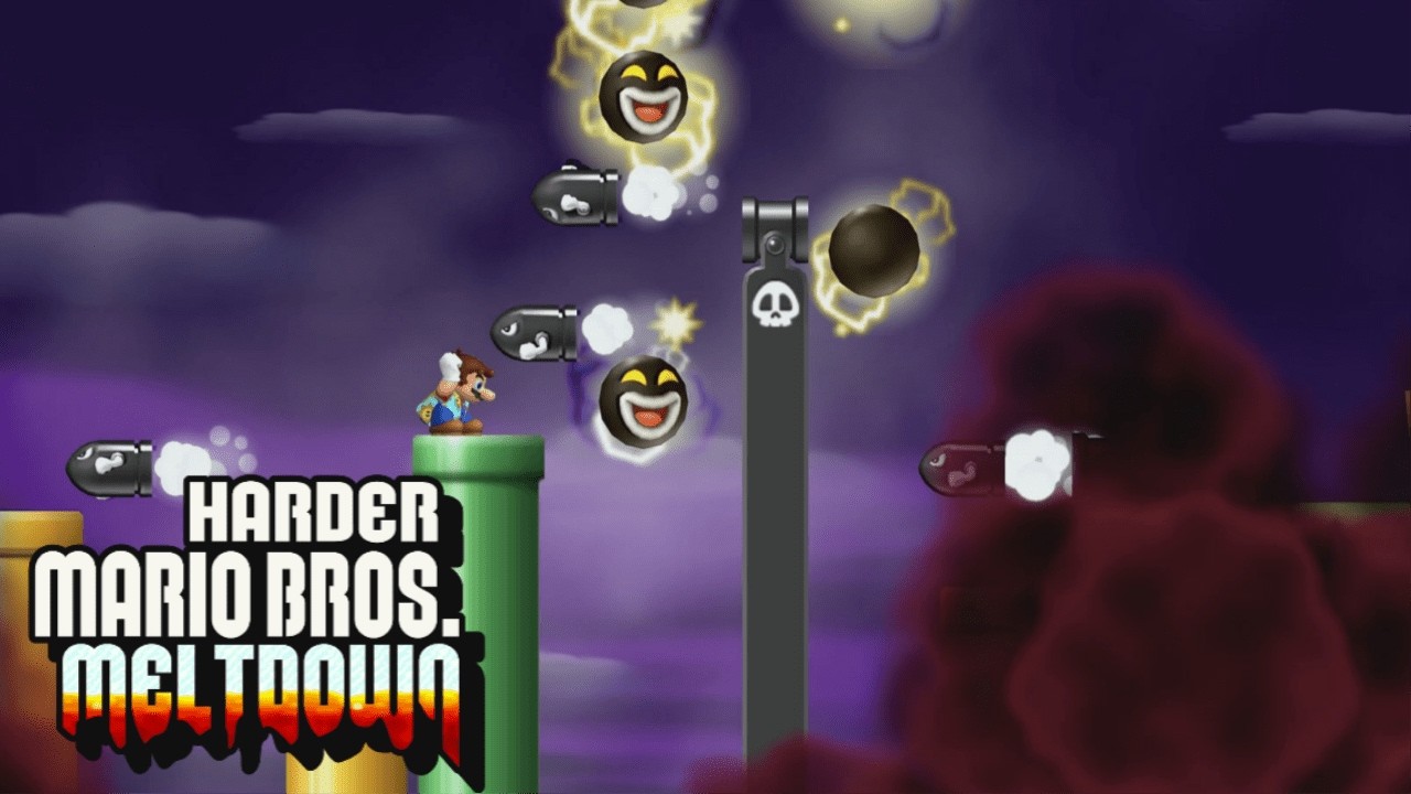 🔥Harder Mario Bros.MELTDOWN PART 32 (100%)
