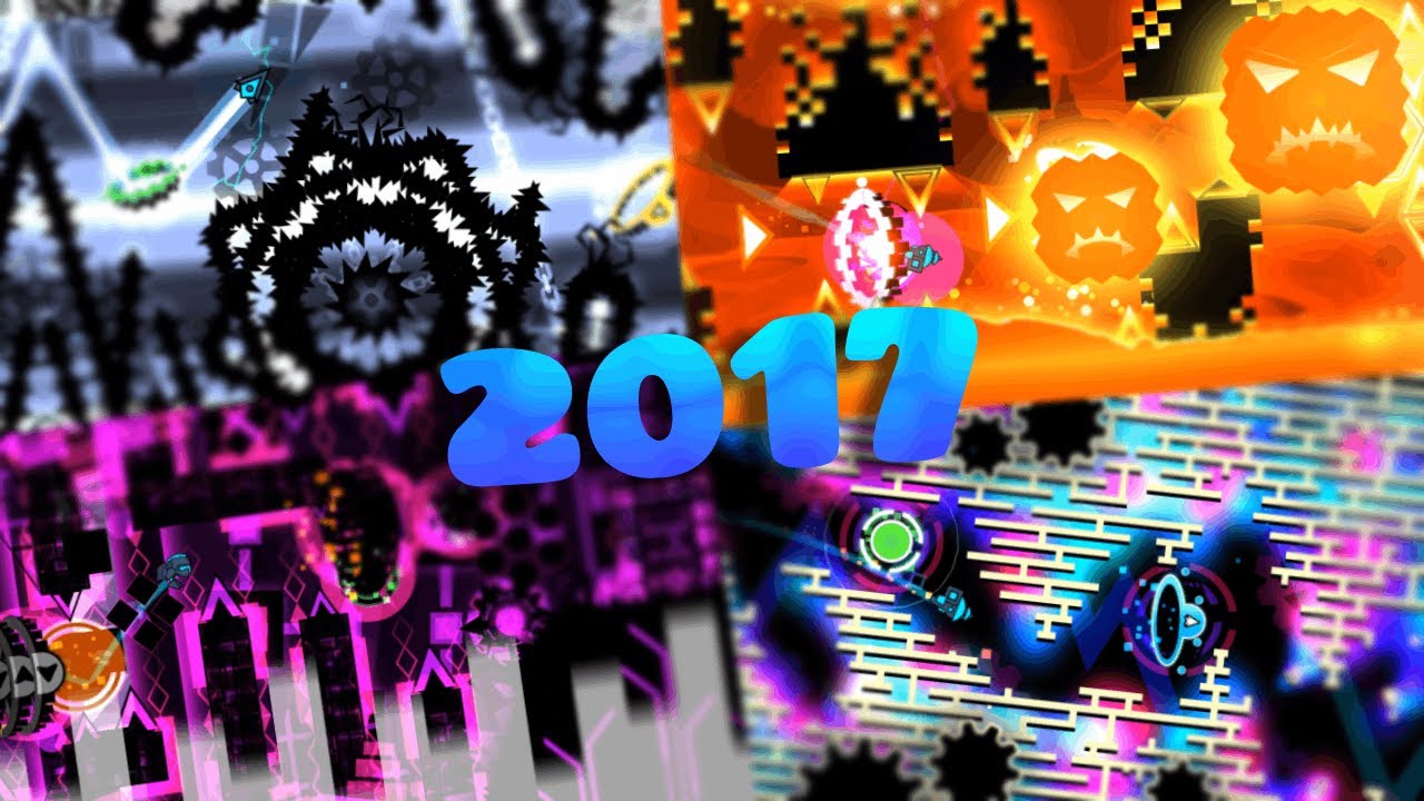 Top 10 Hardest Geometry Dash Levels in 2017