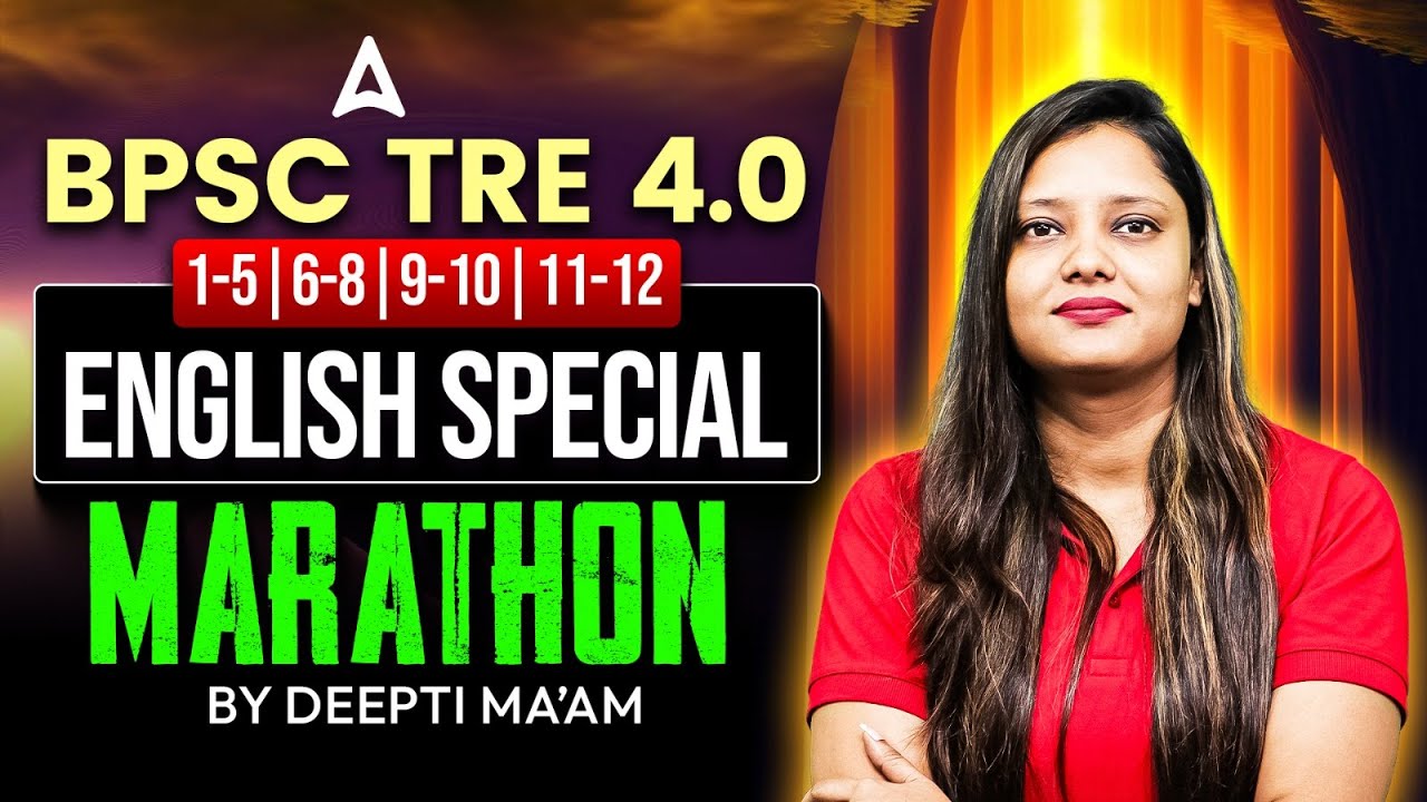 BPSC TRE 4.0 English Marathon | BPSC TRE English Previous Year Questions | TRE English Practice Set