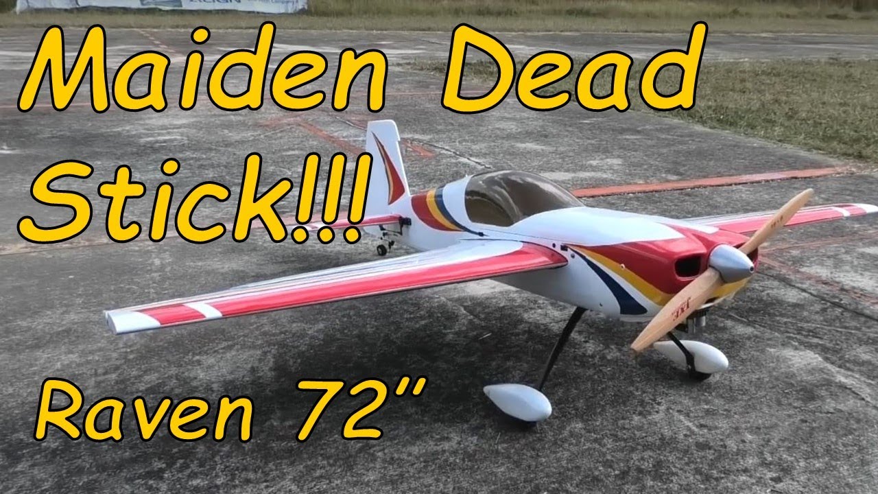 Maiden Flight & Dead Stick Landing of a Raven 73
