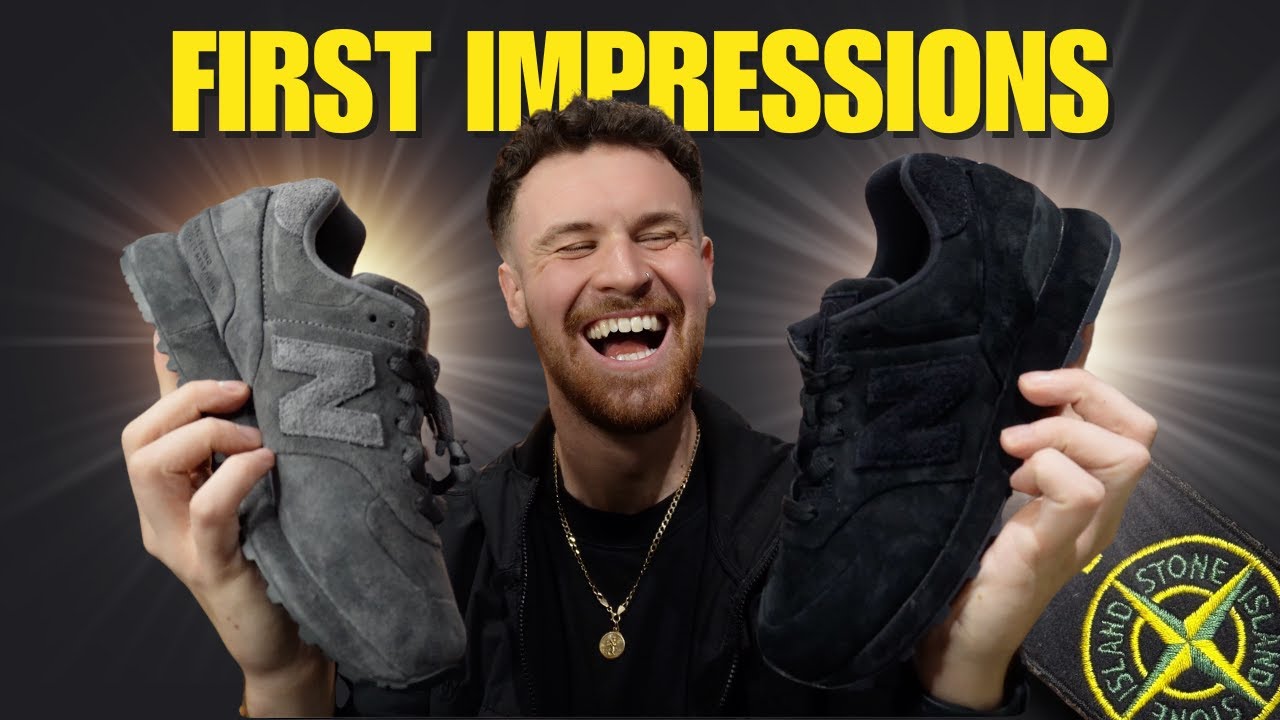 Stone Island x New Balance Ghost 574 — первый взгляд и честный обзор 👟🔥