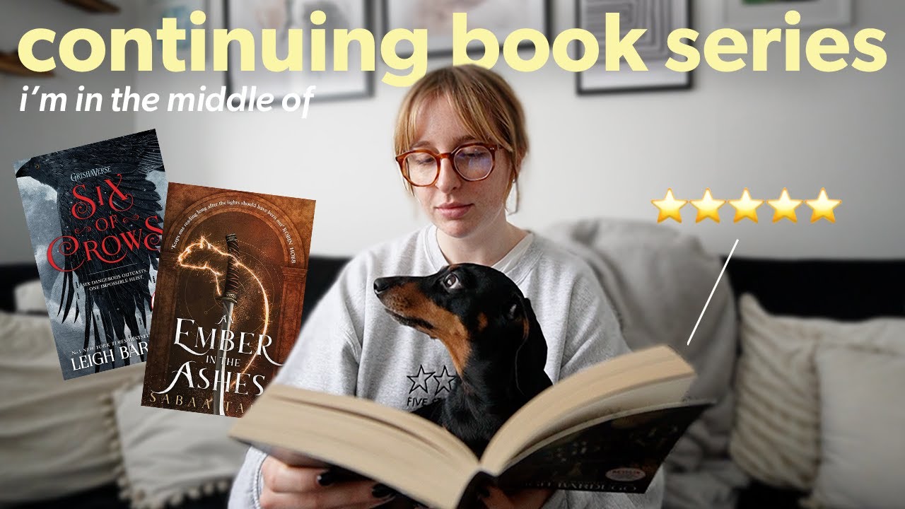 Mood reading my TBR 📖 Continuing book series i'm in the middle of!