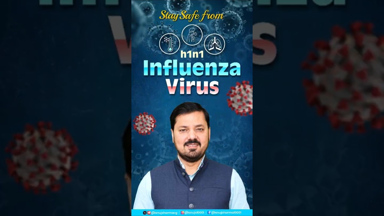 Stay safe from H1N1 Influenza Virus 🦠 #h1n1 #influenzavirus #staysafe #AnujSharma #healthawarenesss