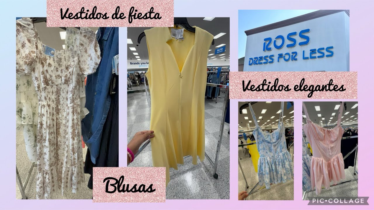 BLUSAS Y VESTIDOS MUY BONITOS EN ROSS 