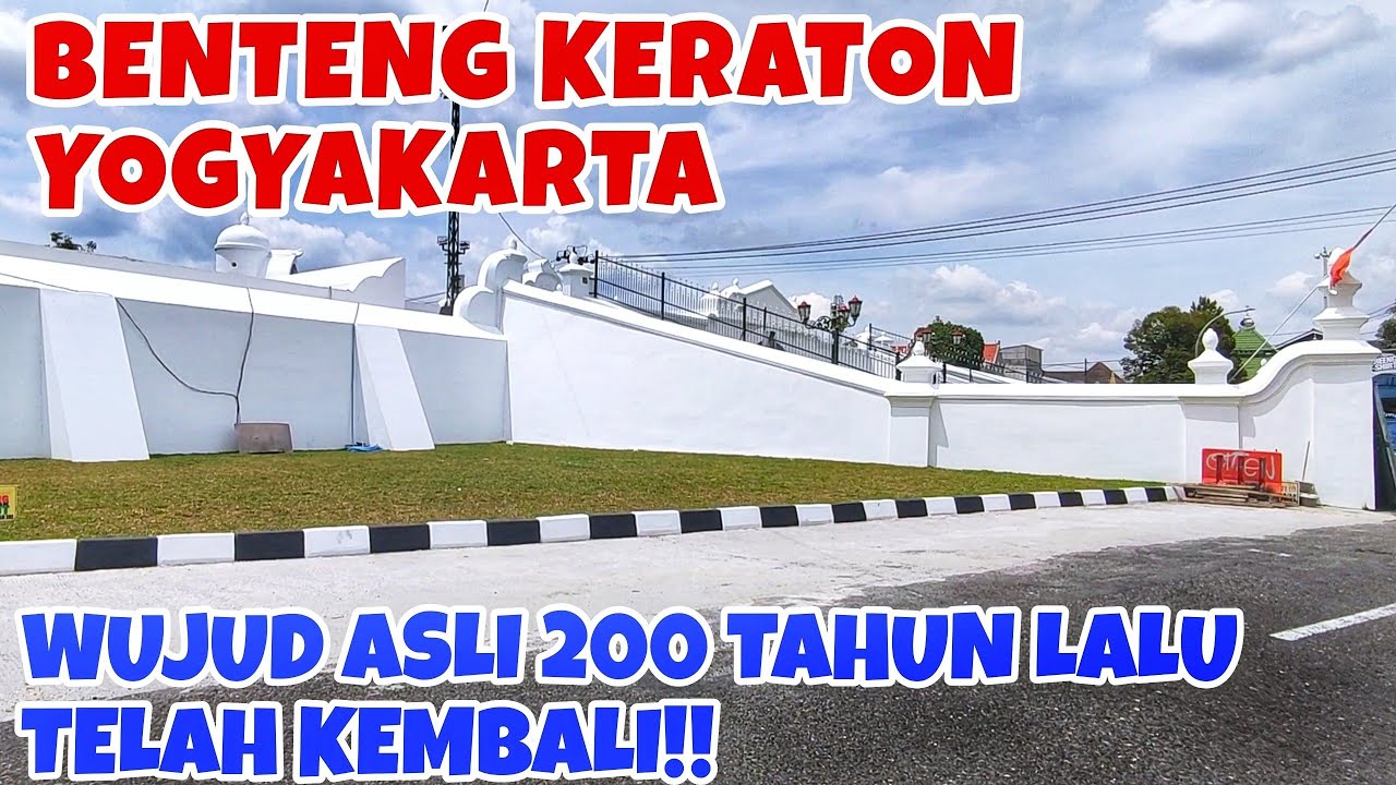 SAH DIKEMBALIKAN WUJUD 200 TAHUN LALU‼️Benteng Keraton Yogyakarta