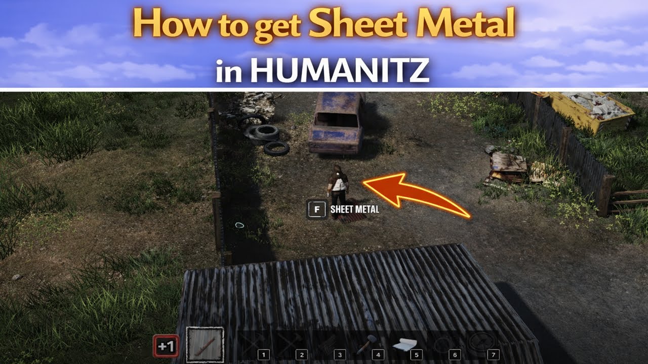 How to Get Sheet Metal in Humanitz (Step by Step)