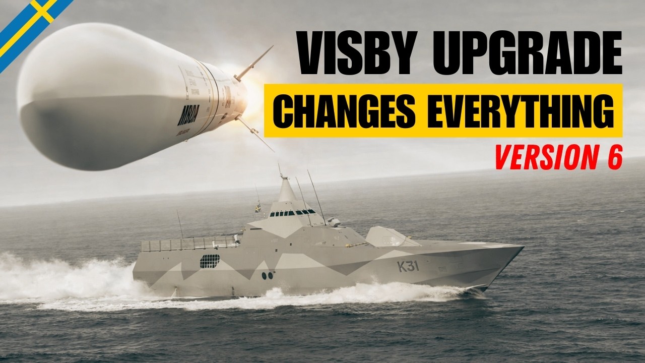 Модернизация системы Visby меняет всё. Новая система ПВО Швеции (объяснение V6).