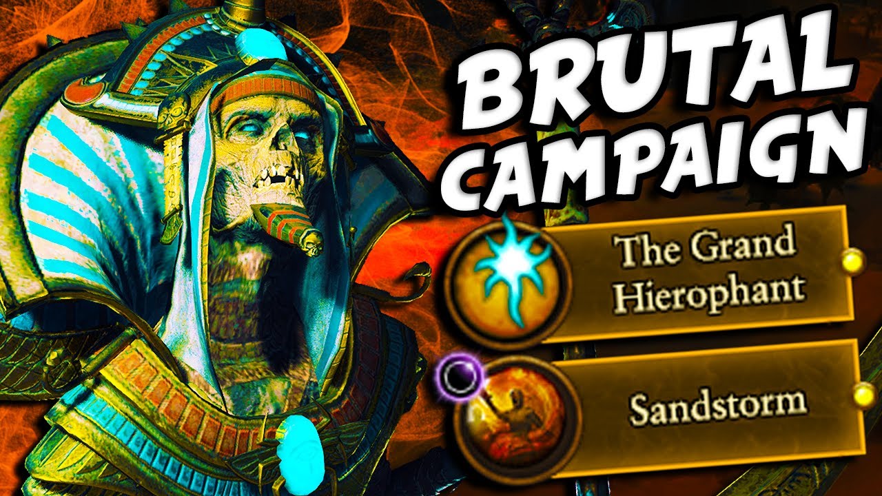 Awakening the Tomb Kings&rsquo; Power as Grand Hierophant Khatep in Total Warhammer 3!