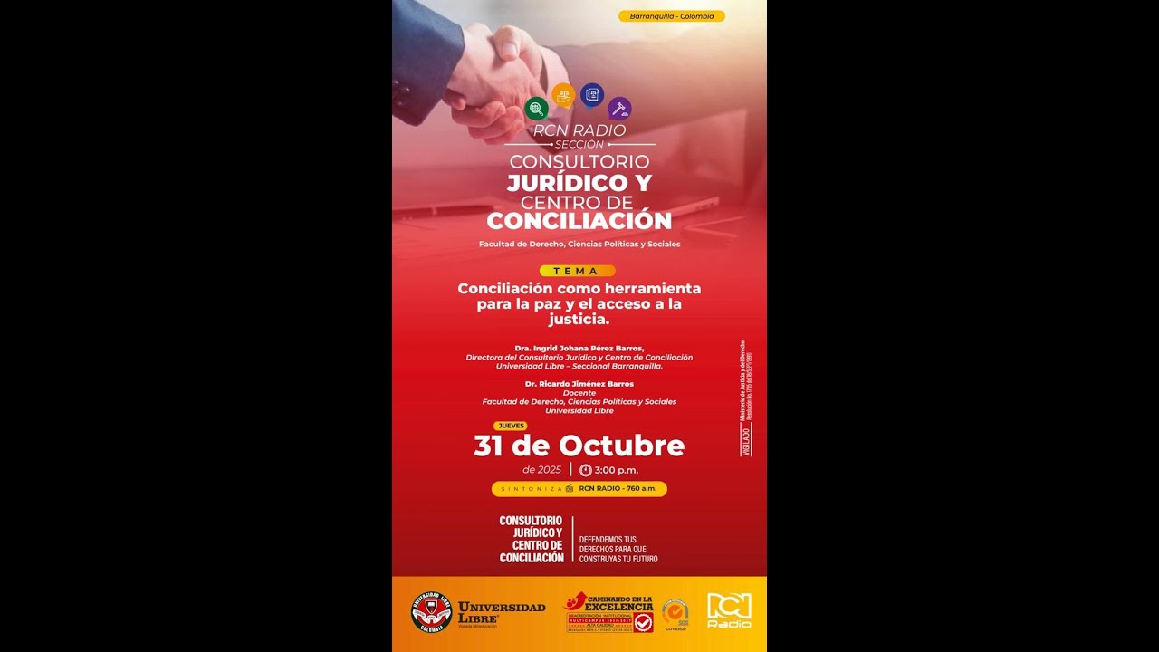 Programa Rcn Radio - Consultorio y Centro de Conciliación  31 octubre 2025